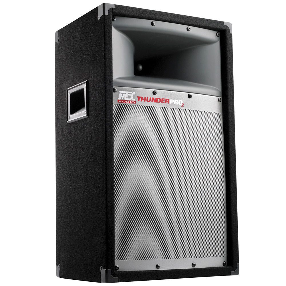 MTX TP1200 12" 300W 2-Way Cabient Tower DJ PA Speaker Audio System (Open Box) - VMInnovations