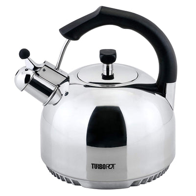 Turbo Pot Freshair 2.5 Quart Stainless Steel Stove Tea Kettle (Open Box)