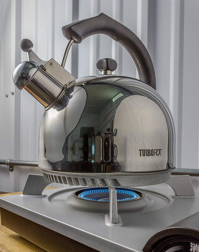 Turbo Pot Freshair 2.5 Quart Stainless Steel Stove Tea Kettle (Open Box)