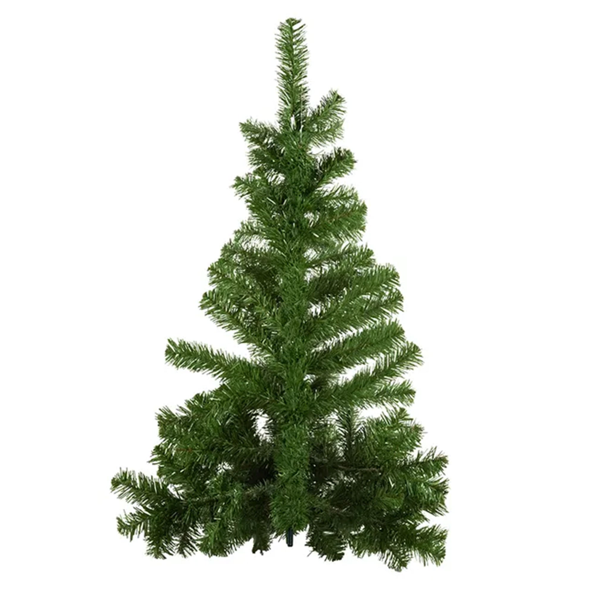 Kurt Adler 3 Foot Indoor Norway Pine Unlit Artificial Half Christmas Tree, Green