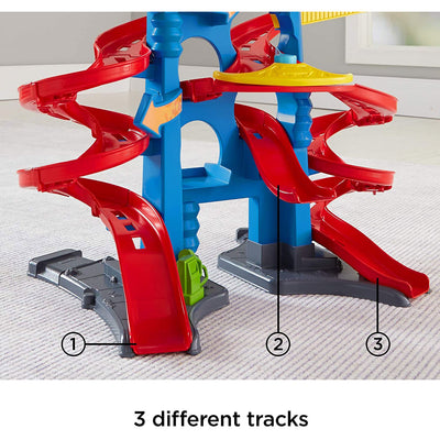 Fisher-Price Little People Collection Take Turns 3-Foot Skyway with 2 Wheelies