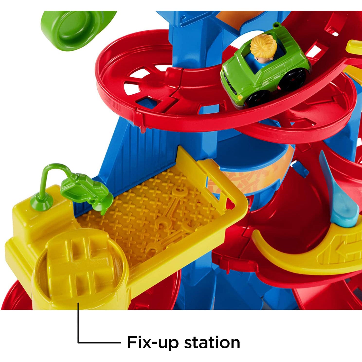 Fisher-Price Little People Collection Take Turns 3-Foot Skyway with 2 Wheelies
