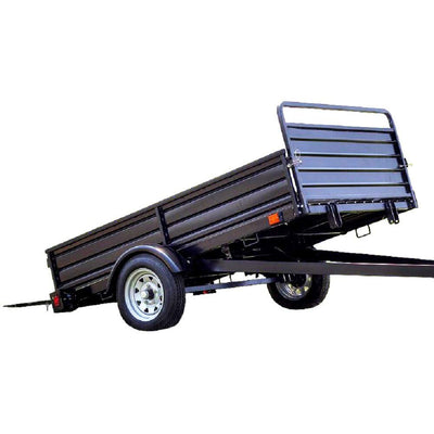 Detail K2 Single Axle Mighty Corrugated Solid Steel Floor Trailer (For Parts)