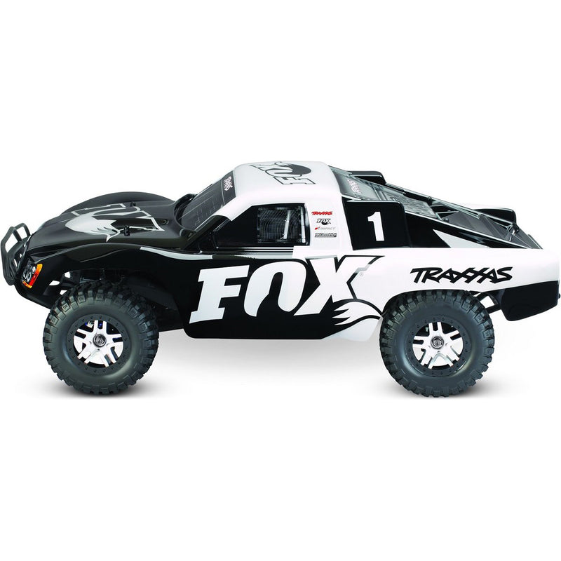 Traxxas Slash 4x4 Fox 1/10 Scale Short Course 4WD Truck with TQi Radio(Open Box)