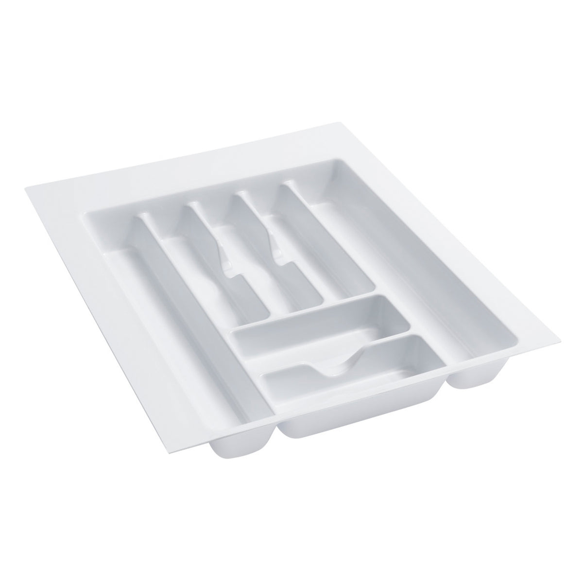 Rev-A-Shelf CT-3W-52 Plastic 7 Compartment Cutlery Tray Insert Organizer, White