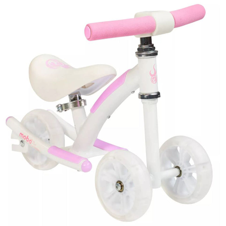 Mobo Cruiser Wobo 2 in 1 Rocking Baby Balance Bike Learning Riding Toy, Pink