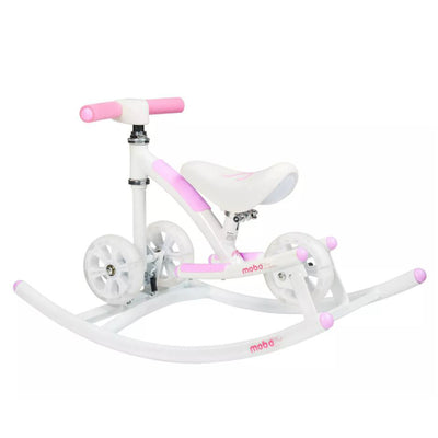 Mobo Cruiser Wobo 2 in 1 Rocking Baby Balance Riding Toy, Pink (Open Box)
