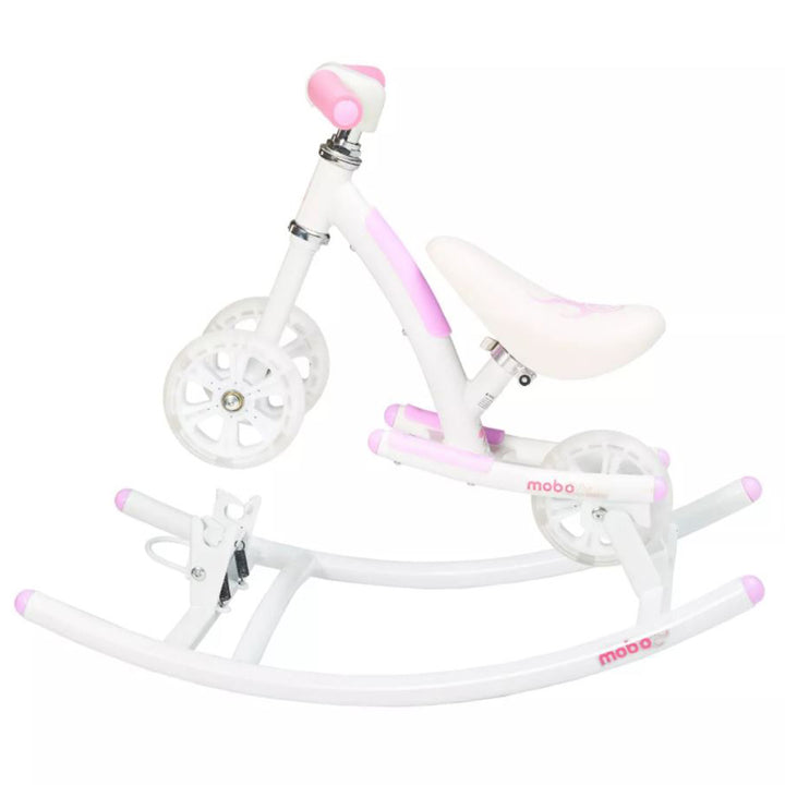 Mobo Cruiser Wobo 2 in 1 Rocking Baby Balance Bike Learning Riding Toy, Pink