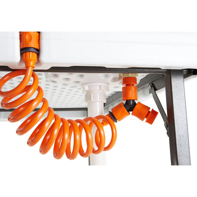 Seek Deluxe Fish and Game Cleaning Table with Faucet and Shelf (For Parts) - VMInnovations