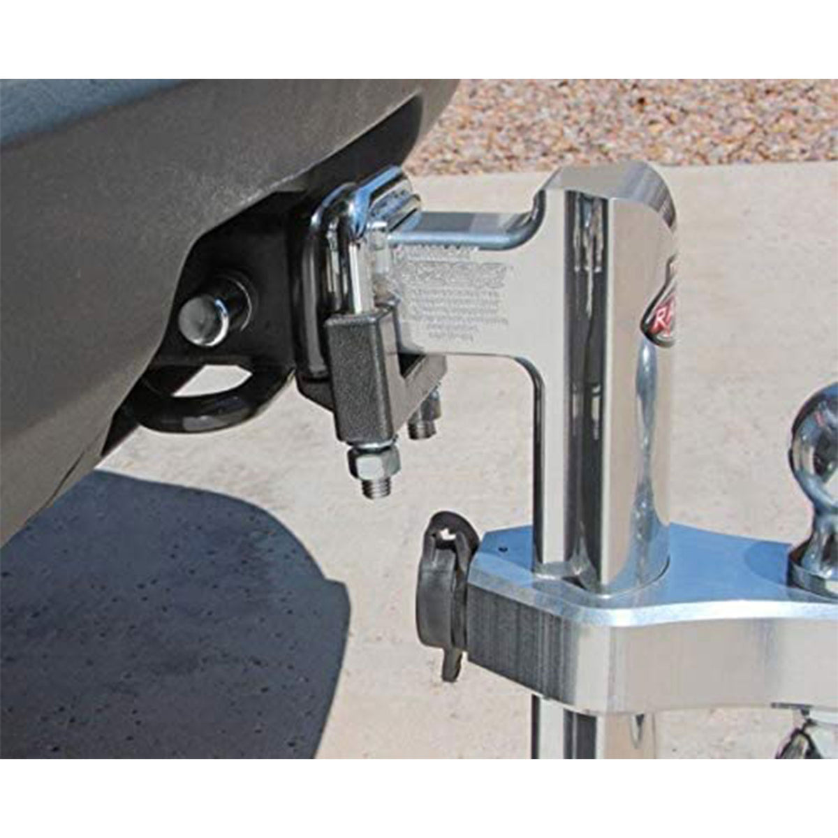 TRIMAX THC250 Quiet Fit Anti Rattle Clamp for 2.5 Inch Trailer Hitch (Open Box)