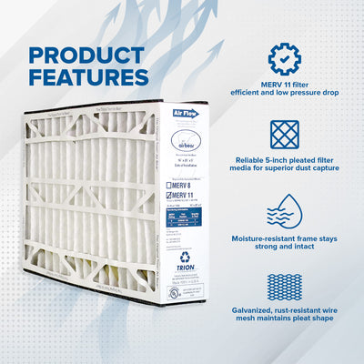 Trion Air Bear 16 x 25 x 5 Inch MERV 11 Air Purifier Filter (3 Pack) (Used) - VMInnovations