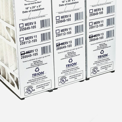 Trion Air Bear 16 x 25 x 5 Inch MERV 13 Air Purifier Filter (3 Pack) (Open Box) - VMInnovations