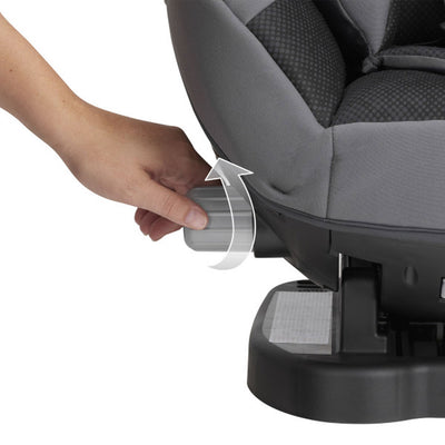 Evenflo Adjustable Triumph Convertible 2-in-1 Extended-Use Car Seat, Black/Gray