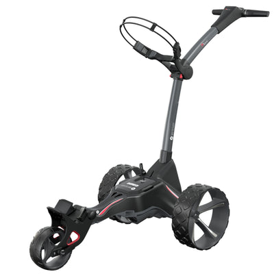 Motocaddy M1 DHC 3 Wheel Golf Electric Caddy with Carry Golf Club Bag, Fuchsia