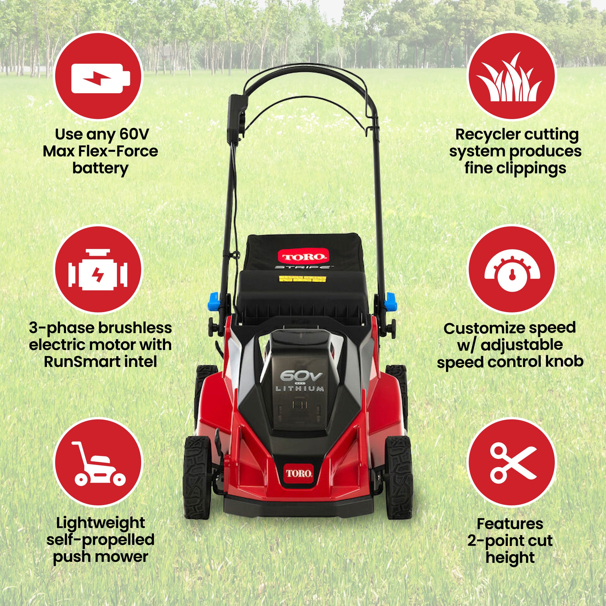 Toro Foldable 60-Volt 21" Cordless Electric Self Propelled Mower (For Parts) - VMInnovations