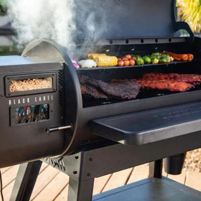 Louisiana Grills 1000 Black Label Series Outdoor Pellet Grill with WiFi Control - VMInnovations