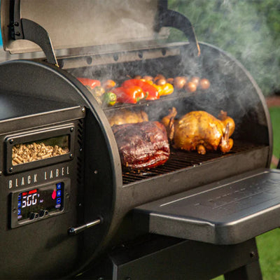 Louisiana Grills 1000 Black Label Series Outdoor Pellet Grill with WiFi Control - VMInnovations