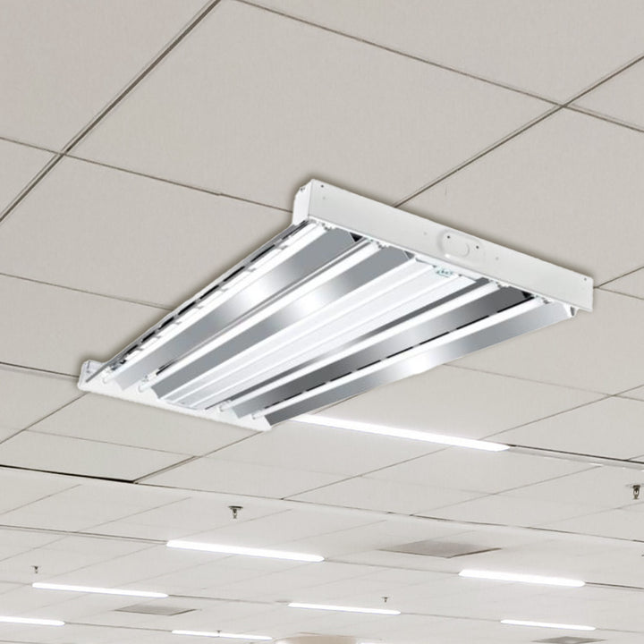 Metalux 2 x 4' 4 Lamp T5 Commercial Fluorescent Lamp Light Fixture (Open Box)