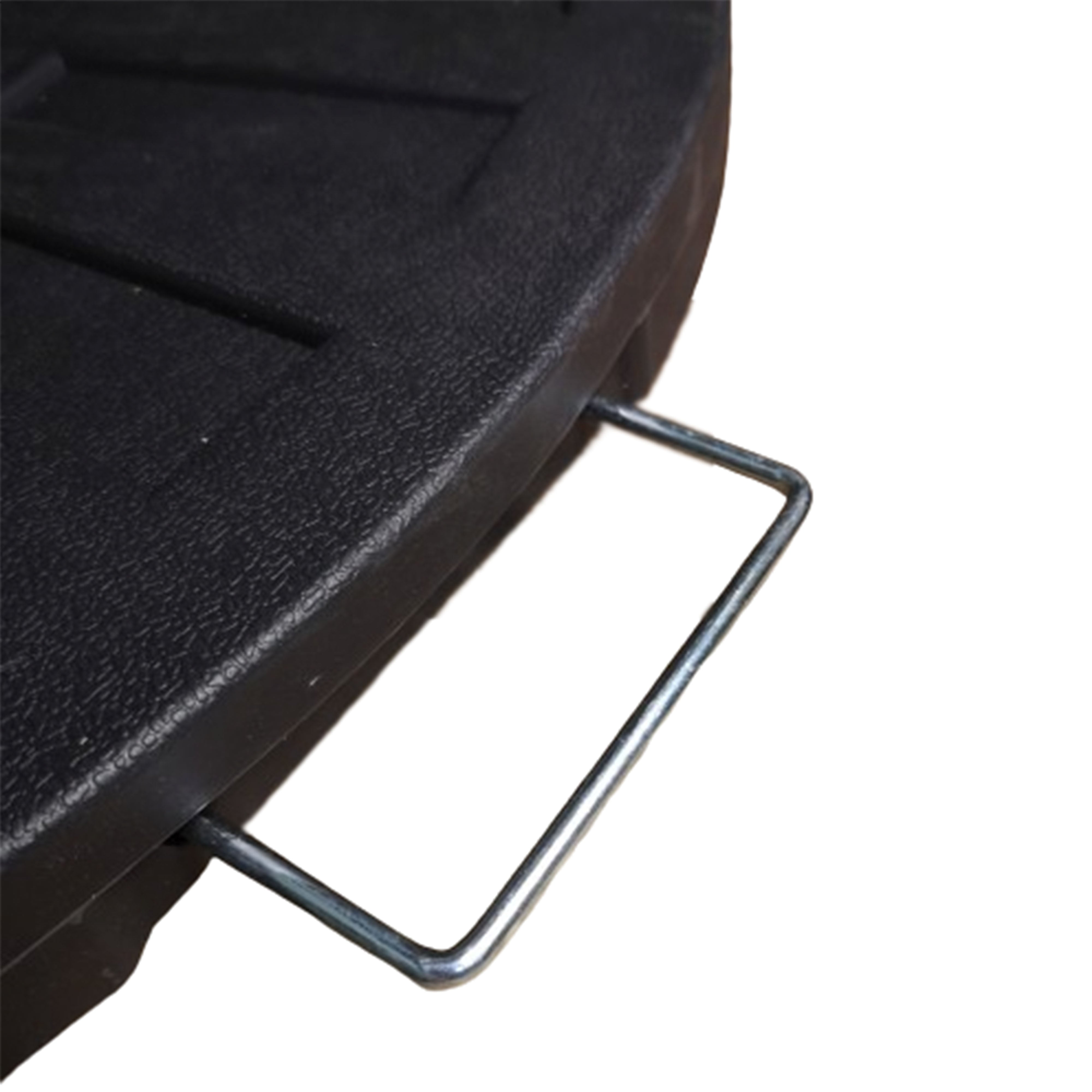 Four Seasons Courtyard Compact Cross Base for Offset Umbrella, Black(Open Box)