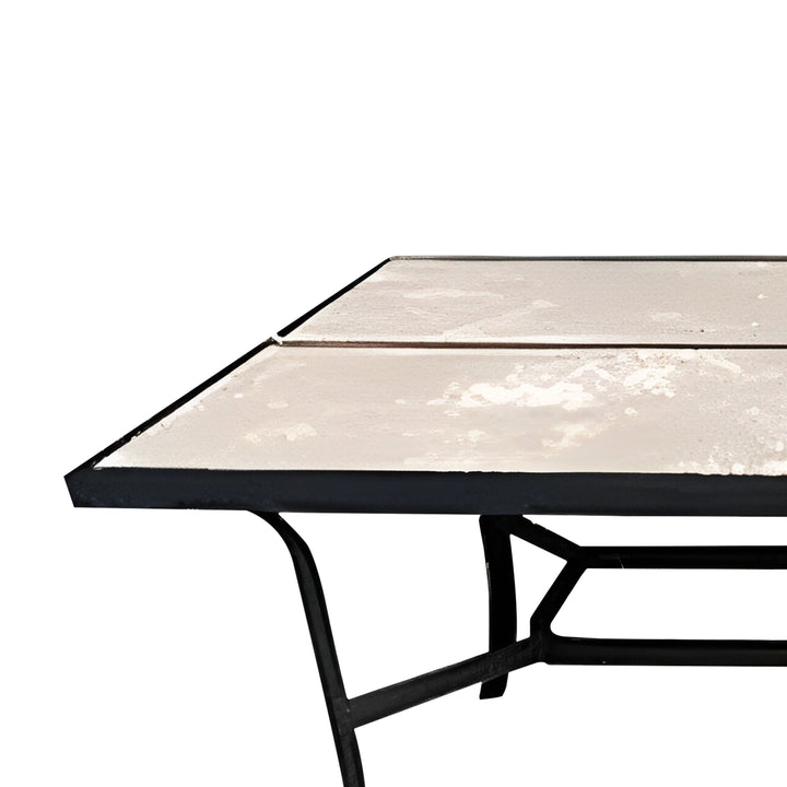 Four Seasons Courtyard Campton 70 Inch Hills Dining Table with Slate Finish