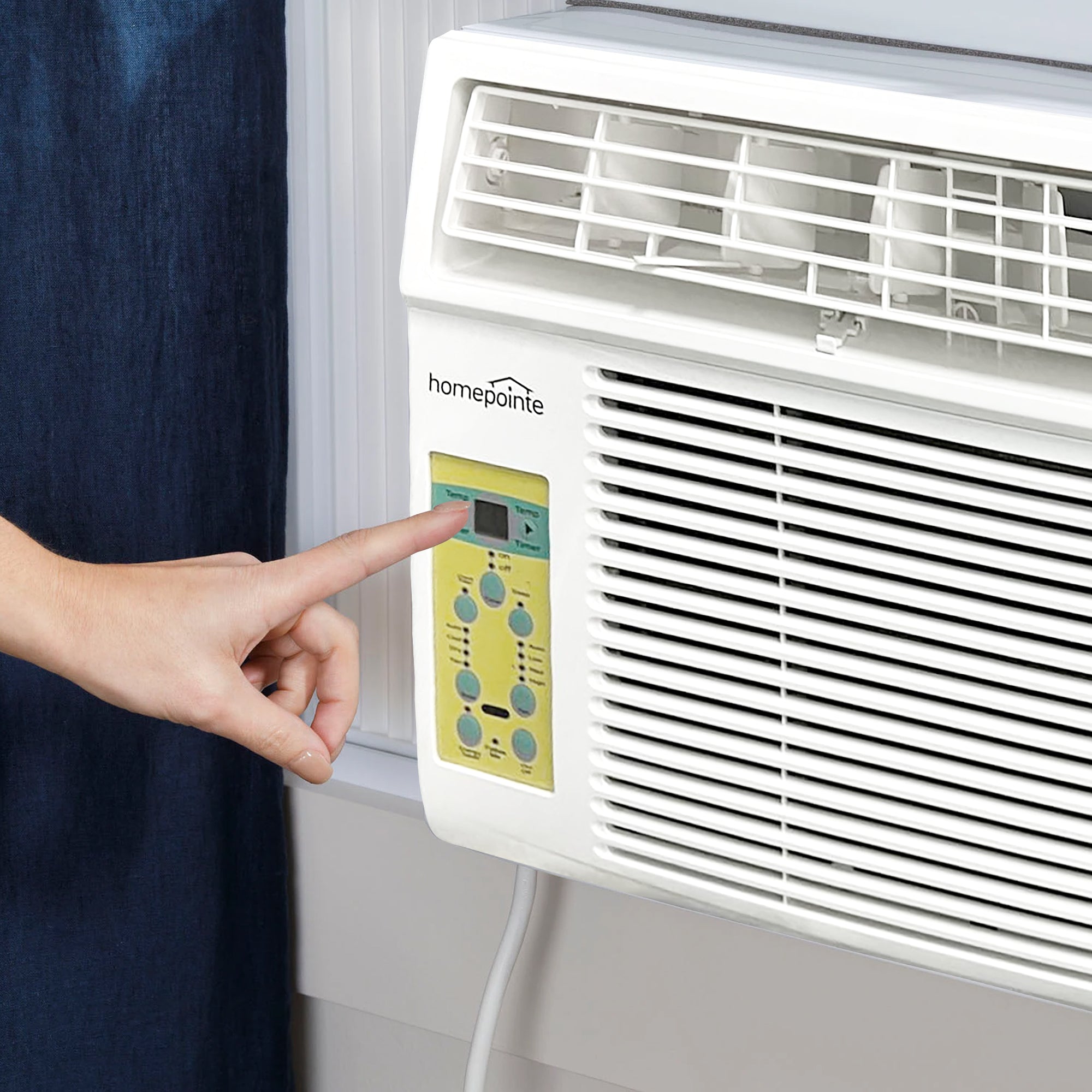 HomePointe 14500 BTU Air Conditioner w/Remote Control & LED Panel (For Parts) - VMInnovations