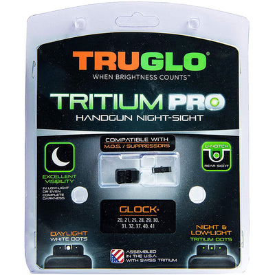 TruGlo Tritium Pro Glow in the Dark Gun Glock Pistol Sight, Glock MOS 25 & More