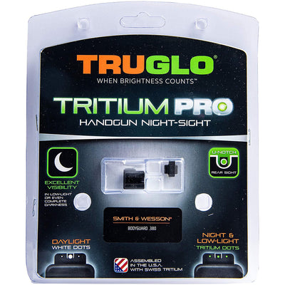 TruGlo Tritium Pro Gun Sight for S&W BODYGUARD .380 Pistols (Open Box)