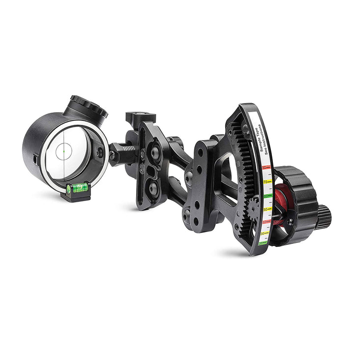 TruGlo Pro Power Dot Illuminated Adjustable Range Rover LED Bow Sight Accessory