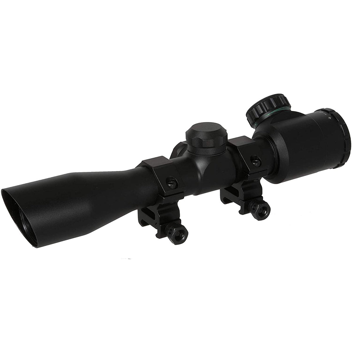 TruGlo Crossbow 4 x 32 Illuminated Aluminum Crossbow Scope with Rings (Open Box)