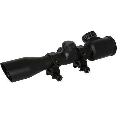 TruGlo Crossbow 4 x 32 Illuminated Aluminum Crossbow Scope with Rings (Open Box)