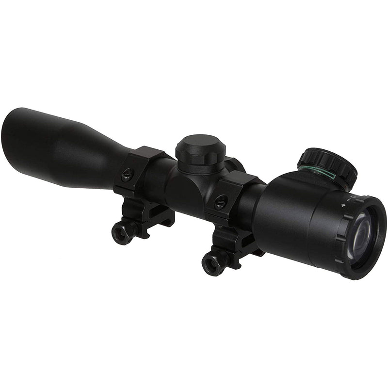 TruGlo Crossbow 4x32 Illuminated Aluminum Crossbow Scope with Rings (For Parts)