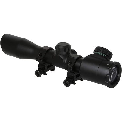 TruGlo Crossbow 4 x 32 Illuminated Aluminum Crossbow Scope with Rings (Open Box)