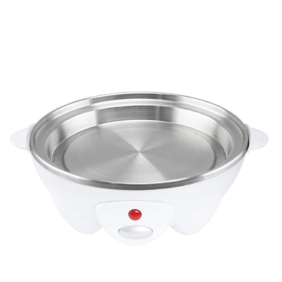 Brentwood Electric Boiled Egg Cooker for 7 Eggs with Omelet Tray, White (Used) - VMInnovations