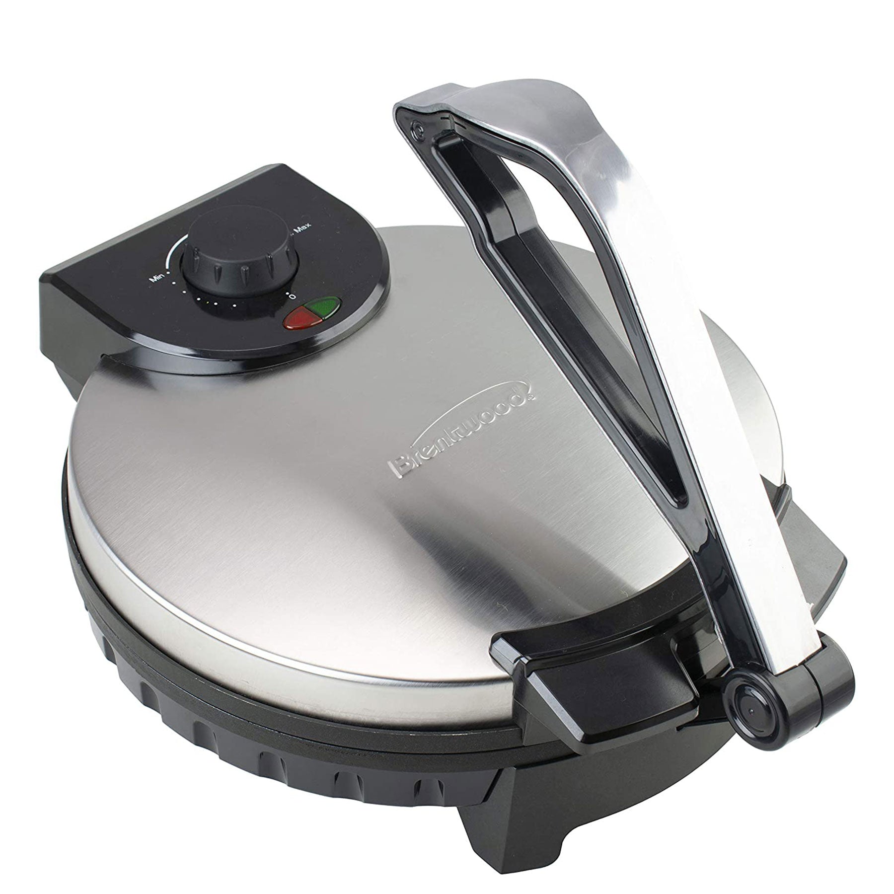 Brentwood 12" Stainless Steel Non-Stick Electric Tortilla Presser Maker (Used) - VMInnovations
