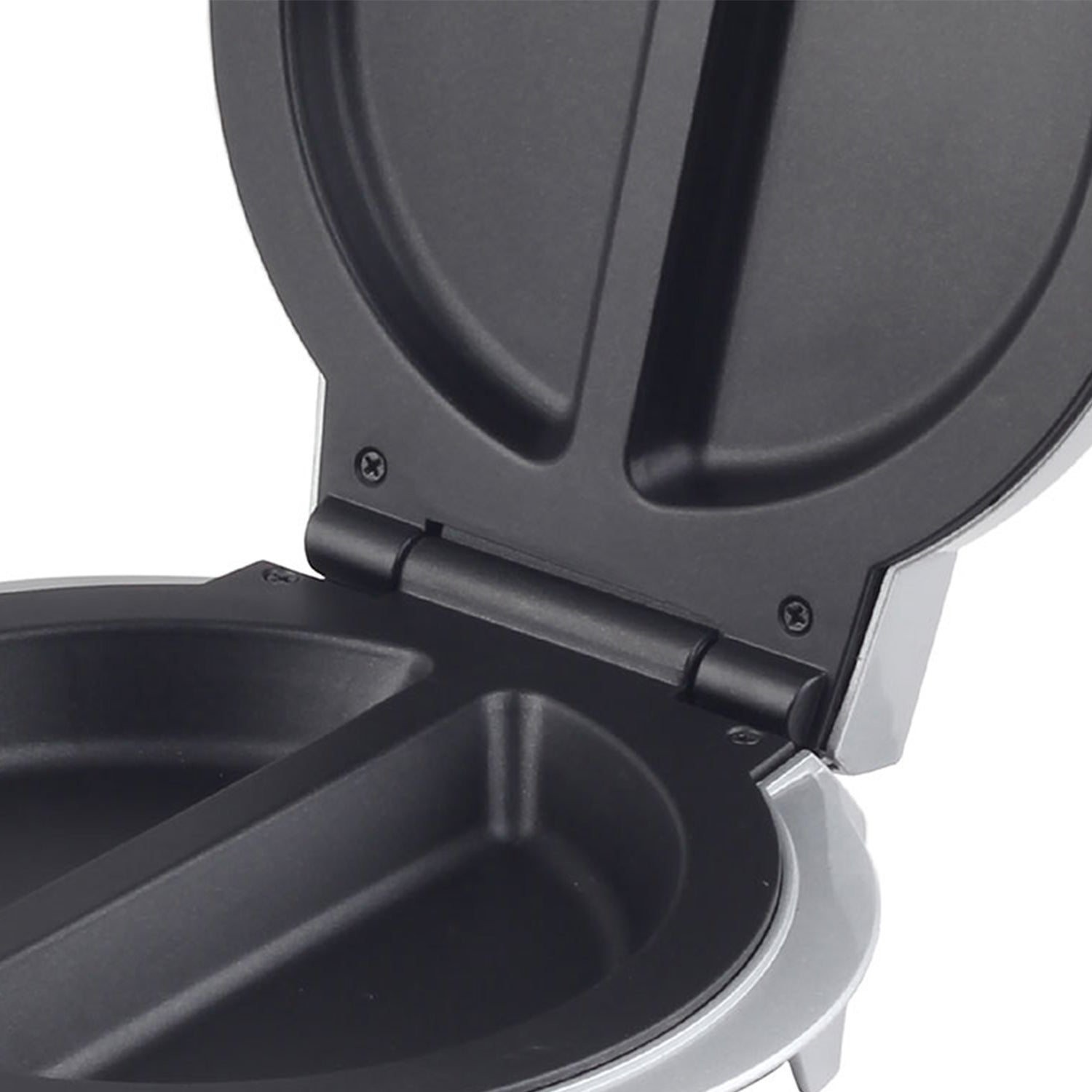Brentwood TS-255 Non Stick Electric 2 Omelet Maker w/ Safety Shutoff, Silver - VMInnovations