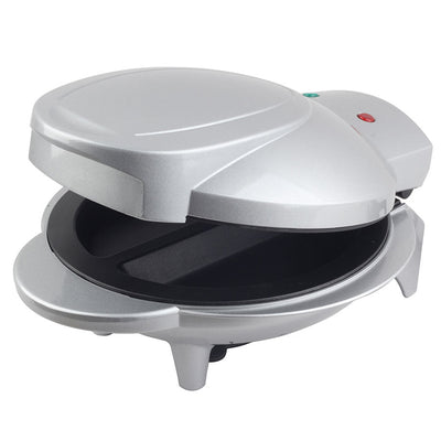 Brentwood TS-255 Non Stick Electric 2 Omelet Maker w/ Safety Shutoff, Silver - VMInnovations