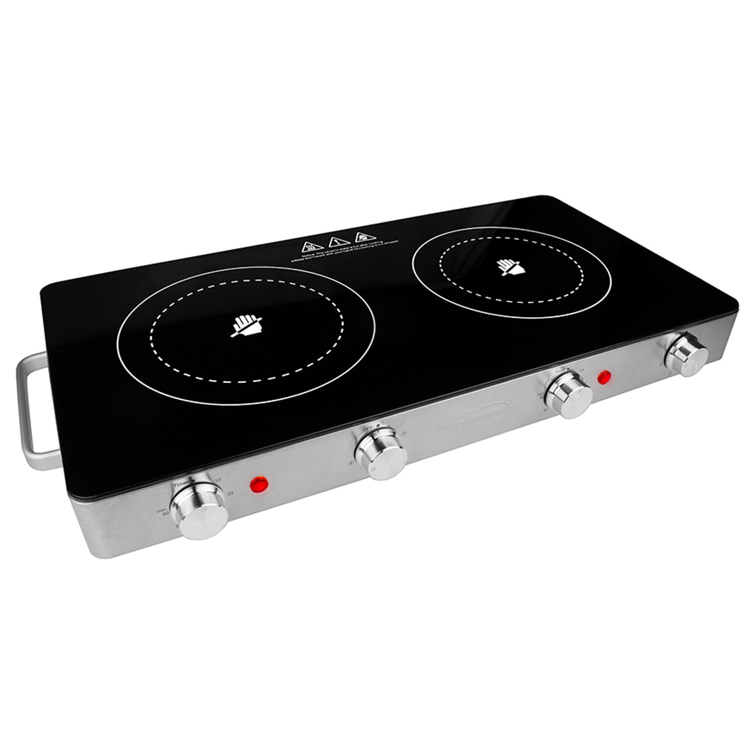 Brentwood Select TS-382 1800W Double Infrared Electric Countertop Burner (Used) - VMInnovations