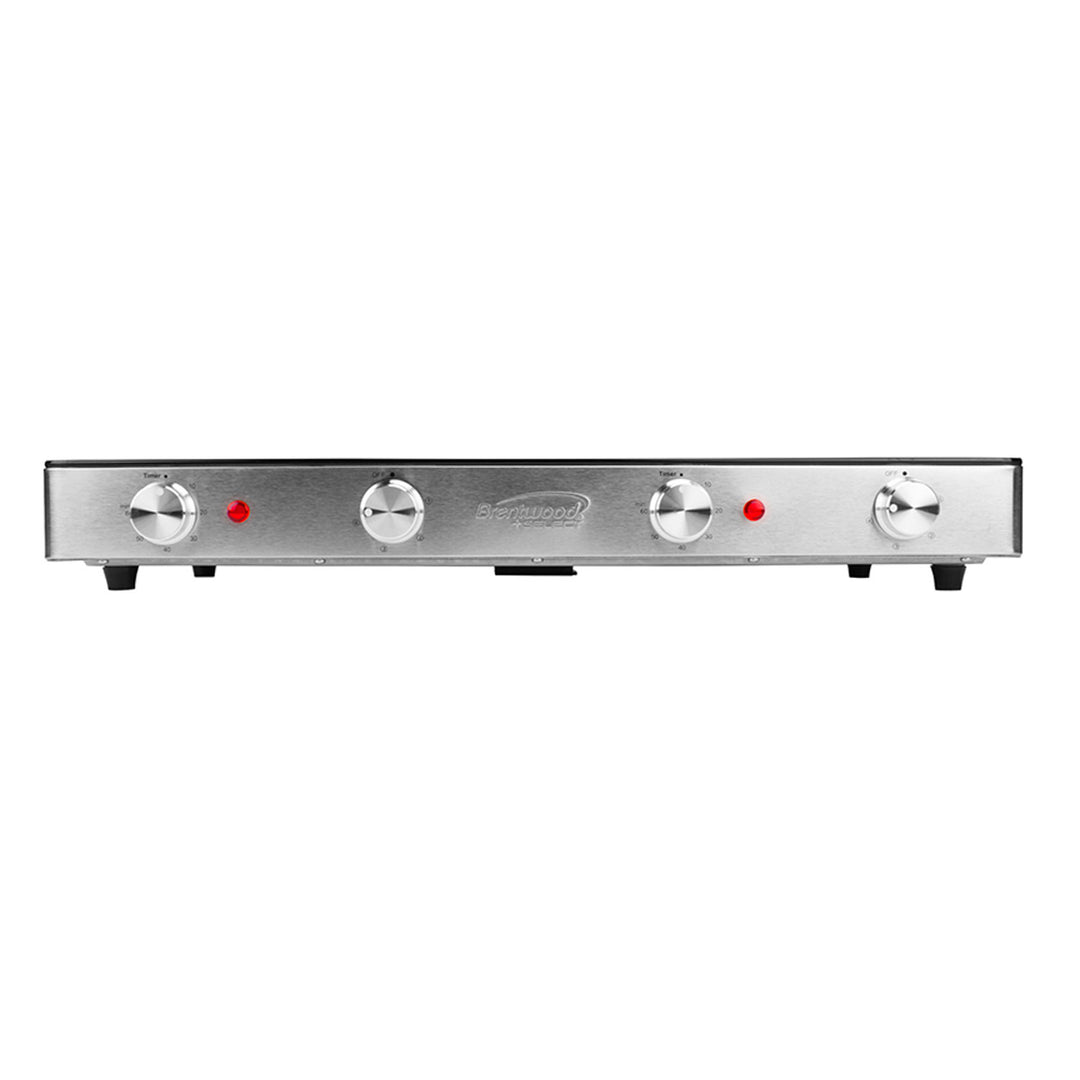 Brentwood Select TS-382 1800W Double Infrared Electric Countertop Burner (Used) - VMInnovations