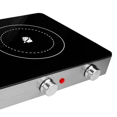 Brentwood Select 1800 Watt Double Infrared Electric Countertop Burner (Open Box) - VMInnovations