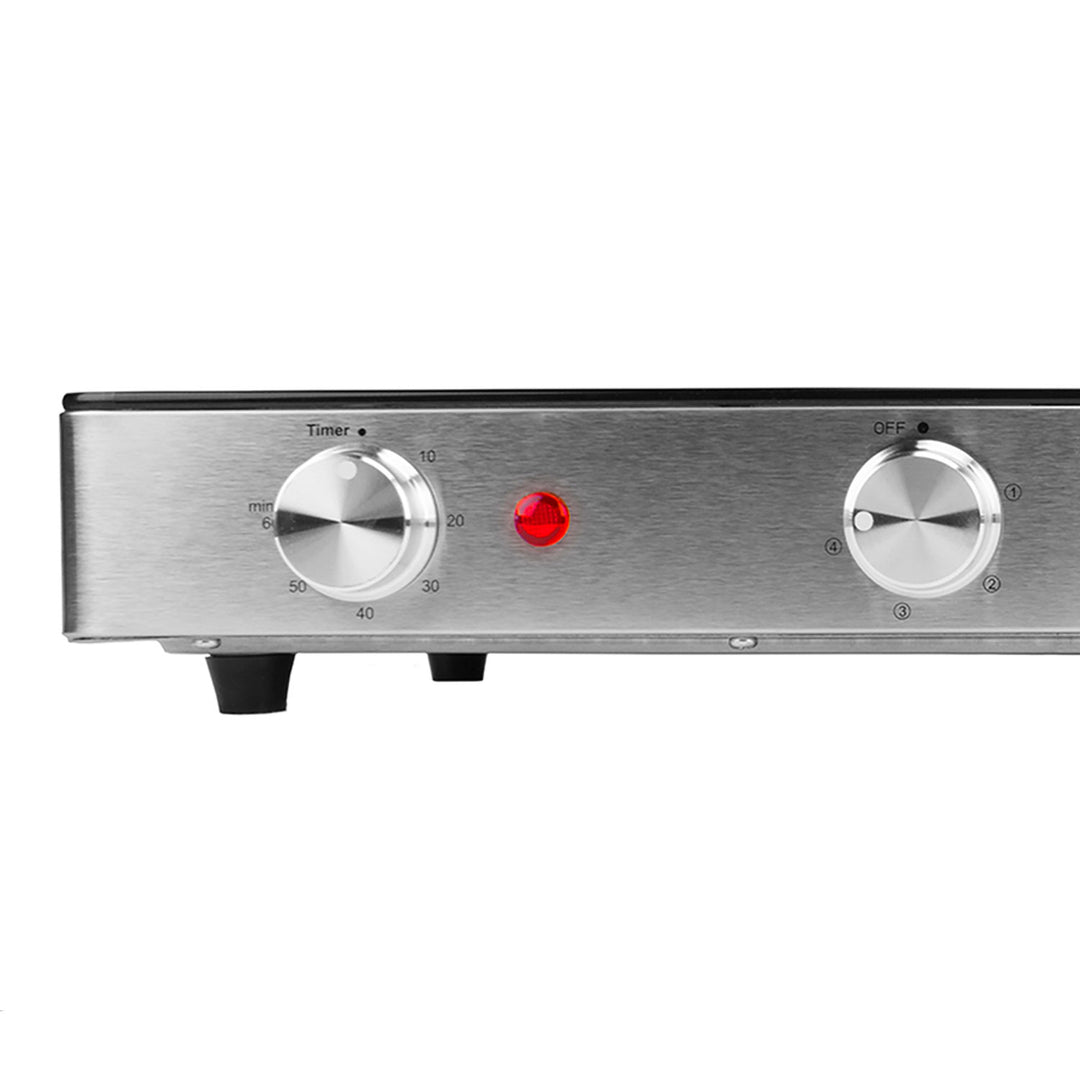 Brentwood Select TS-382 1800W Double Infrared Electric Countertop Burner (Used) - VMInnovations