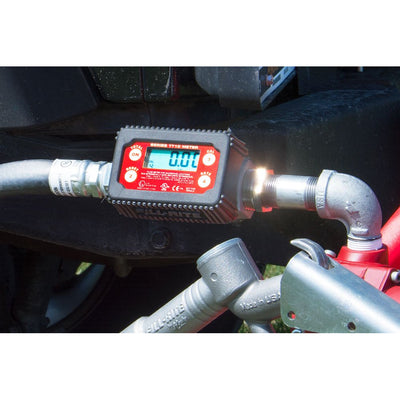 Fill-Rite TT10ANC 1 Inch In-Line Digital Display Turbine Chemical Transfer Meter