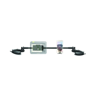 Bracketron Trucker Tough Electronic Magnetic Gear Rack Mount for GPS and Phones