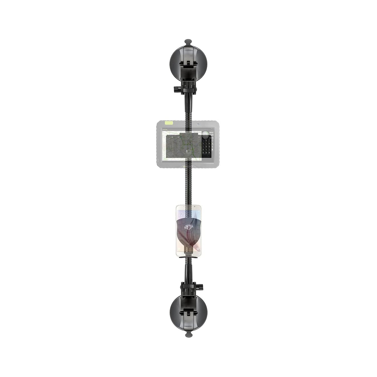 Bracketron Trucker Tough Electronic Magnetic Gear Rack Mount for GPS and Phones