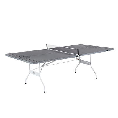 Lancaster Indoor Aluminum Folding Table Tennis Ping Pong Game Table (Damaged)