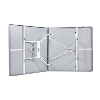 Lancaster Indoor Aluminum Folding Table Tennis Ping Pong Game Table (Damaged)