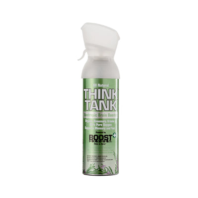 Boost Oxygen Think Tank Natural Portable 5L Pure Canned Oxygen Rosemary (3 Pack)