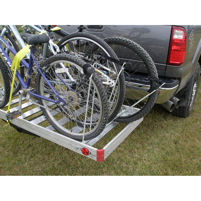 Tow Tuff Heavy Duty 2-in-1 Aluminum Cargo Carrier with Bike Rack (Used)