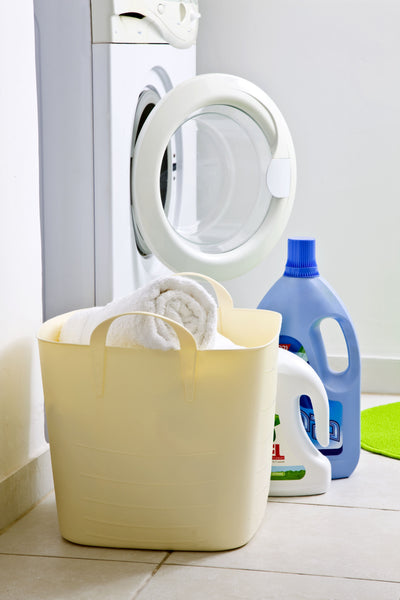 Life Story Tub Basket 6.6 Gal Plastic Storage Tote w/ Carry Handles (12 Pack) - VMInnovations