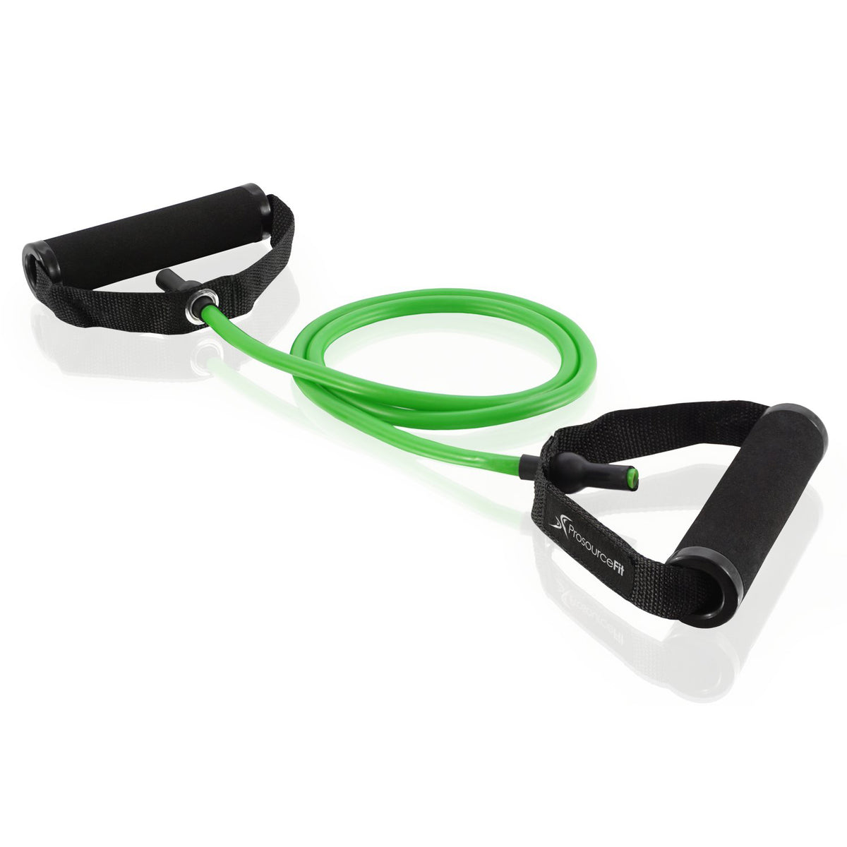 Prosource Fit Tube Handle Resistance Bands with Door Anchor and Carrying Case