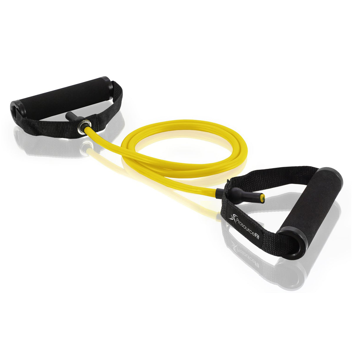 Prosource Fit Tube Handle Resistance Bands with Door Anchor and Carrying Case
